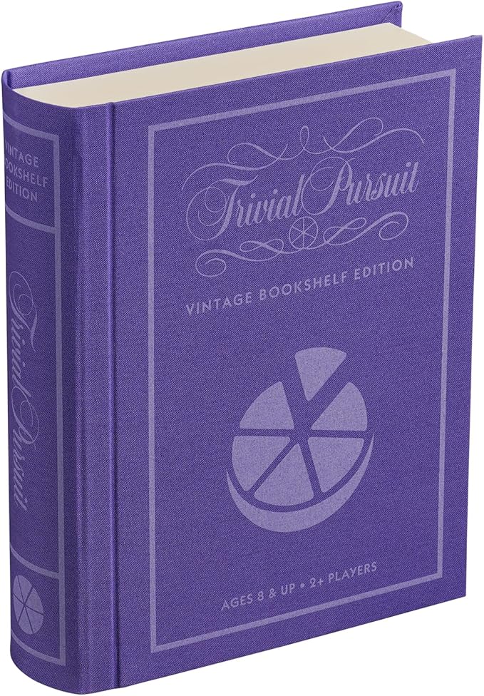 WS Game Company Trivial Pursuit Vintage Bookshelf Edition