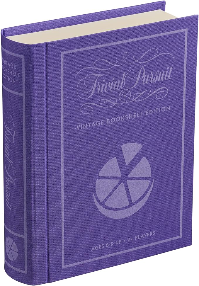 WS Game Company Trivial Pursuit Vintage Bookshelf Edition