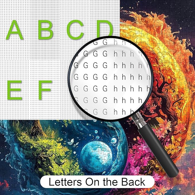 1000pcs Yin Yang Ice Fire Theme Paper Puzzle - Yin Yang Bagua in Chinese Culture, Large Puzzle Toy Adult Game Gift - Family Interactive Game Puzzle DIY Home Decoration Brain Challenge Gift