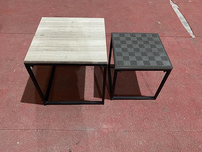 Natural Marble-Table-Tops,Marble Tray, 16×16 Inch Volcanic Stone Christmas Coffee Side Table top. Easy to Clean and Sturdy.Volcanic Rocks Have Some dehumidifying Effect