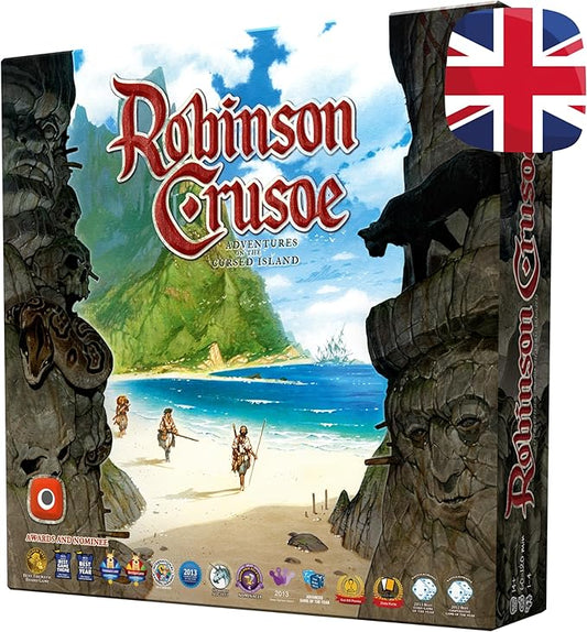 Portal Games Robinson Crusoe Adventures on the Cursed Island Board Game