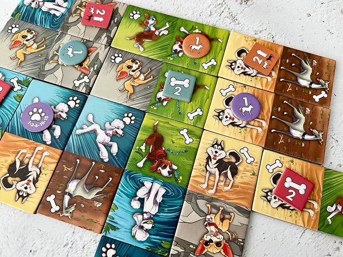 Zoomies – Fast-Paced Dog Walking Family Card Board Game Fun for All Ages Quick Play 2 to 4 Players Ages 10+