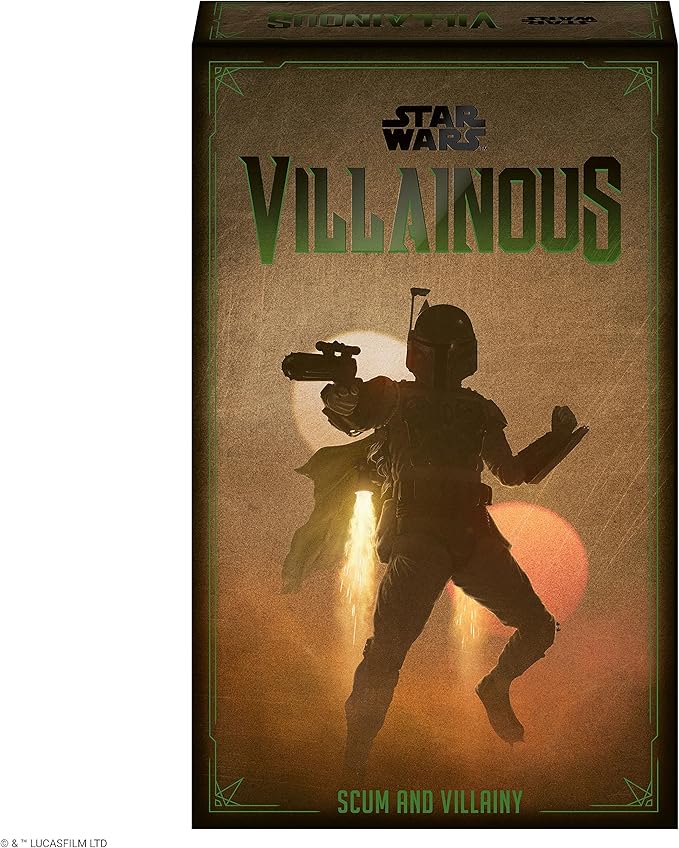 Star Wars Villainous: Scum and Villainy - Engaging Strategy Board Game | Perfect for Ages 10 & Up | Unique Villain Abilities | Compatible with Star Wars Villainous Games