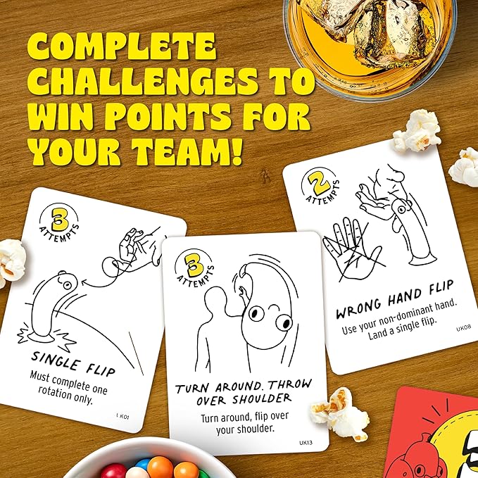 Big Potato Chicken vs Hotdog: The Ultimate Chaotic Party Game | Flipping-Fun Party Game for Families & Game Nights | Bonus Content Included!