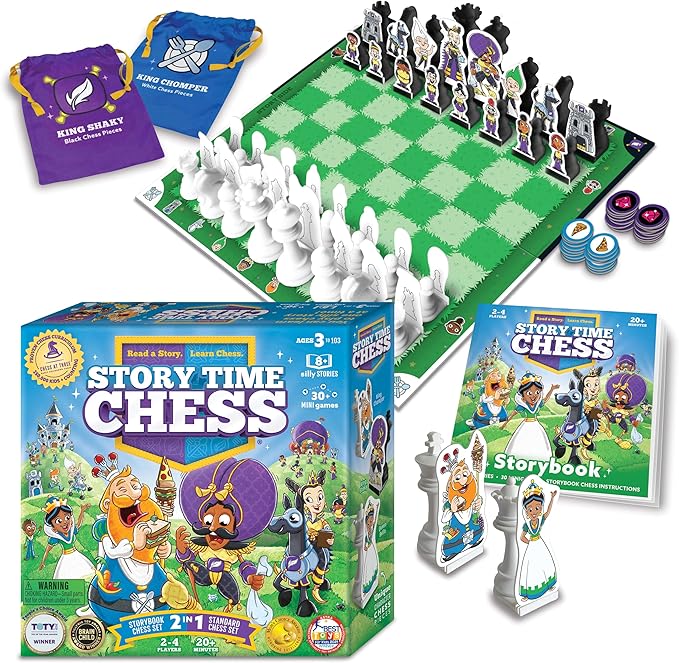 2021 Toy of The Year Award Winner - Chess Sets, Beginners Chess, Chess for Kids, Chess Game Toddlers, Learning Games for Kids, Boys & Girls Ages 3-103