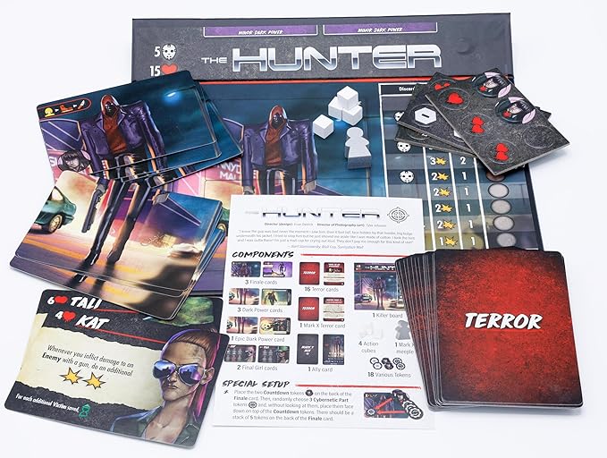 Horror Board Game - Final Girl - The Killer from Tomorrow - Feature Film Box - Core Box Required - 1 Player - 20-60 Minutes Gameplay - Teens & Adults, Ages 14+ (English Version)