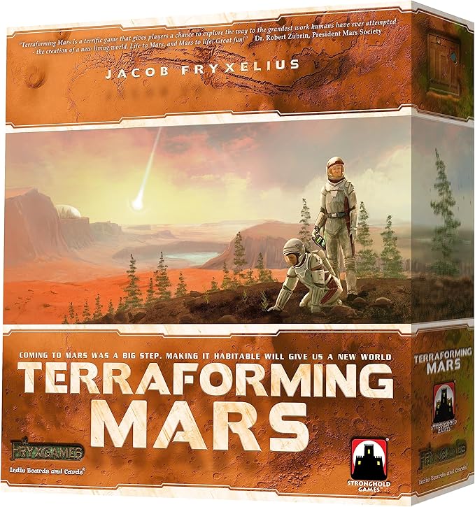 Terraforming Mars Board Game-Award Winning Strategic Space Adventure Game for Family Game Night, Competitive Play&High Replay Value-Adults, Cardboard,Teens&lovers of Board Games by Stronghold Games