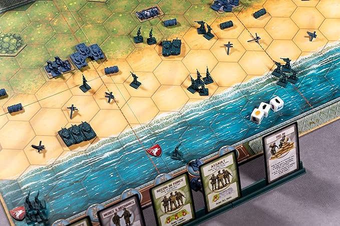 Memoir '44 Board Game - WWII Historical Board Game of Epic Battles! Tabletop Miniatures Strategy Game for Kids & Adults, Ages 8+, 2-8 Players, 30-60 Minute Playtime, Made by Days of Wonder