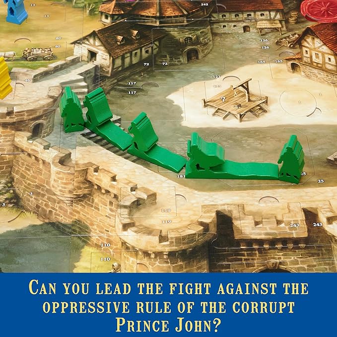 The Adventures of Robin Hood | A Kosmos Game | Family-Friendly, Cooperative, Role-Player, Story-Driven Game for 2 to 4 Players, Ages 10 and up