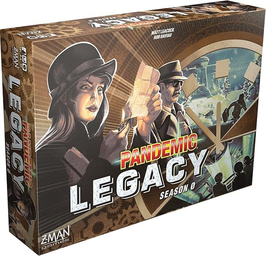 Pandemic Legacy Season 0 Board Game | Board Game for Adults and Family | Cooperative Board Game | Ages 14+ | 2 to 4 Players | Average Playtime 60 Minutes | Made by Z-Man Games
