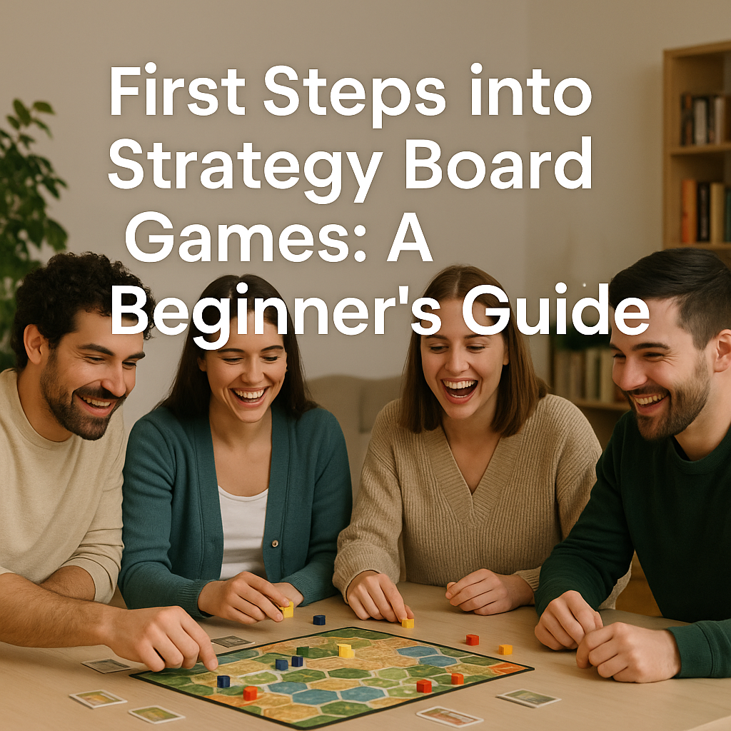 First Steps into Strategy Board Games: A Beginner’s Guide