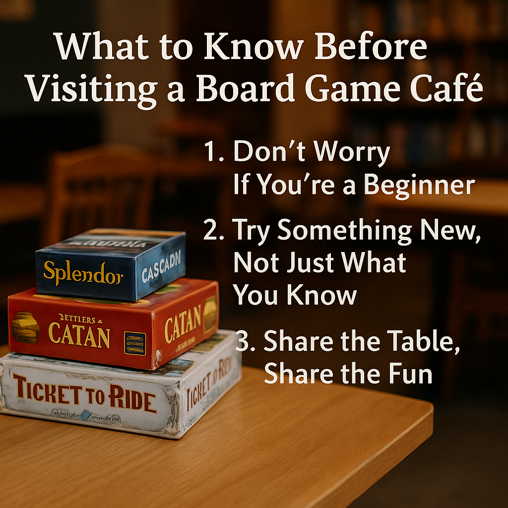 What to Know Before Visiting a Board Game Café