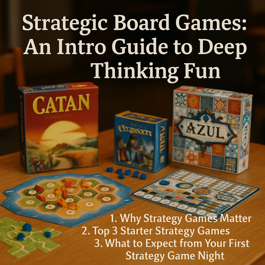 Strategic Board Games: An Intro Guide to Deep Thinking Fun