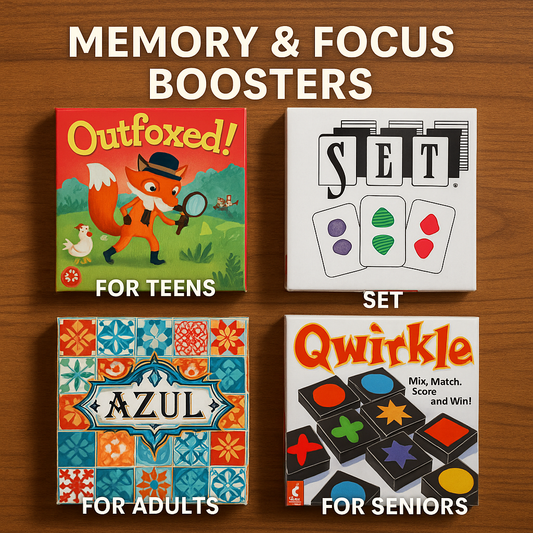 Memory & Focus Boosters: Board Games That Train Your Brain
