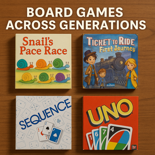 Board Games Across Generations: Grandparents & Kids Play Together