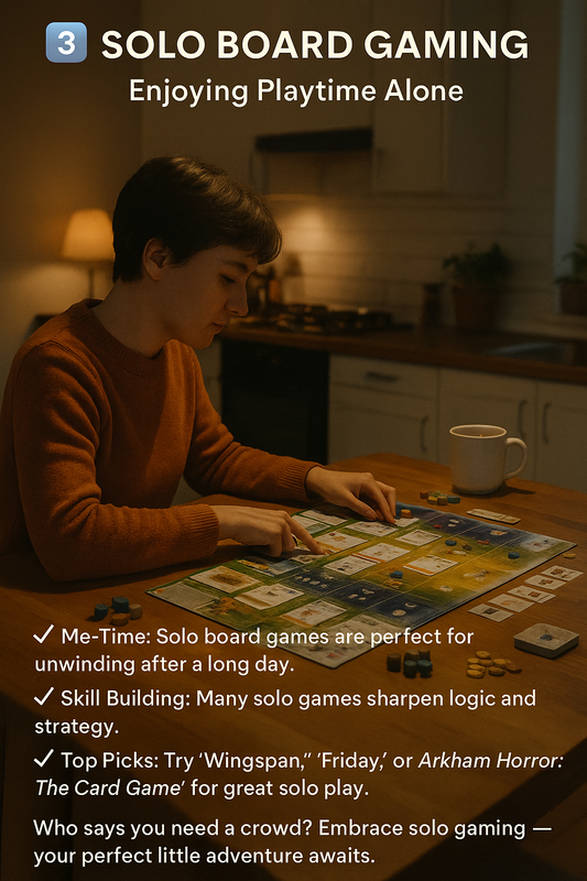 Solo Board Gaming: Enjoying Playtime Alone