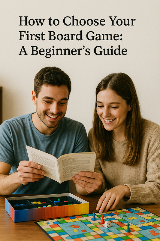 How to Choose Your First Board Game: A Beginner’s Guide