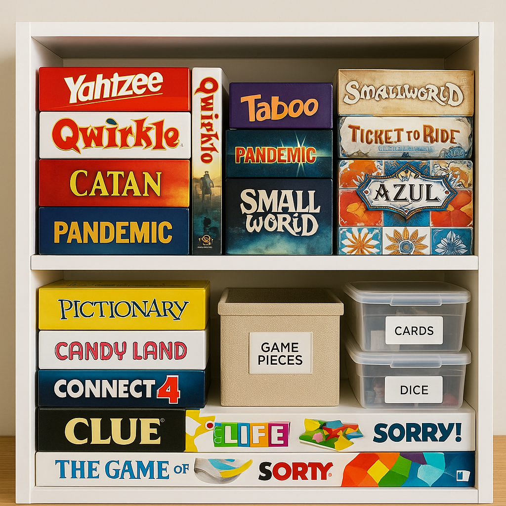 Smart Ways to Organize and Store Your Board Game Collection