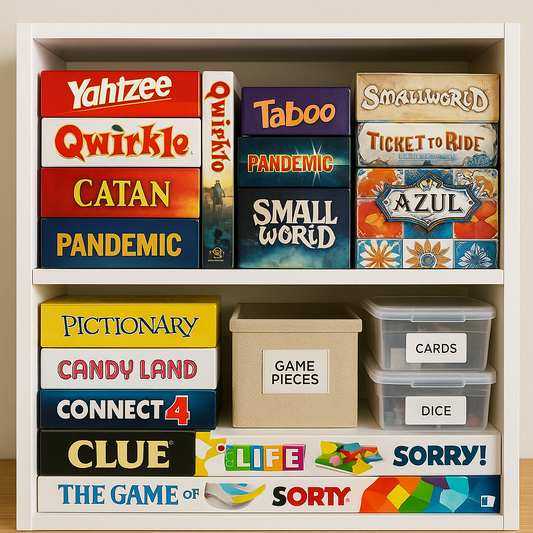 Smart Ways to Organize and Store Your Board Game Collection