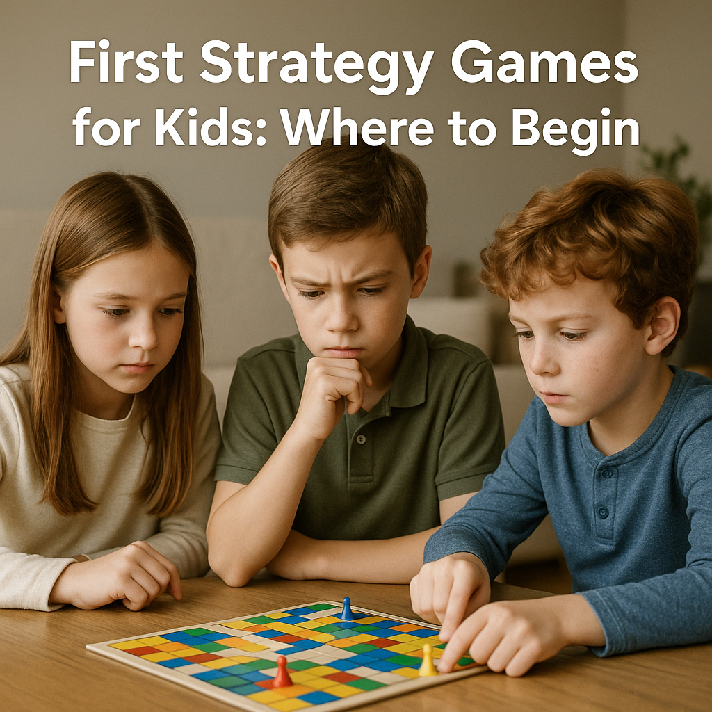 First Strategy Games for Kids: Where to Begin