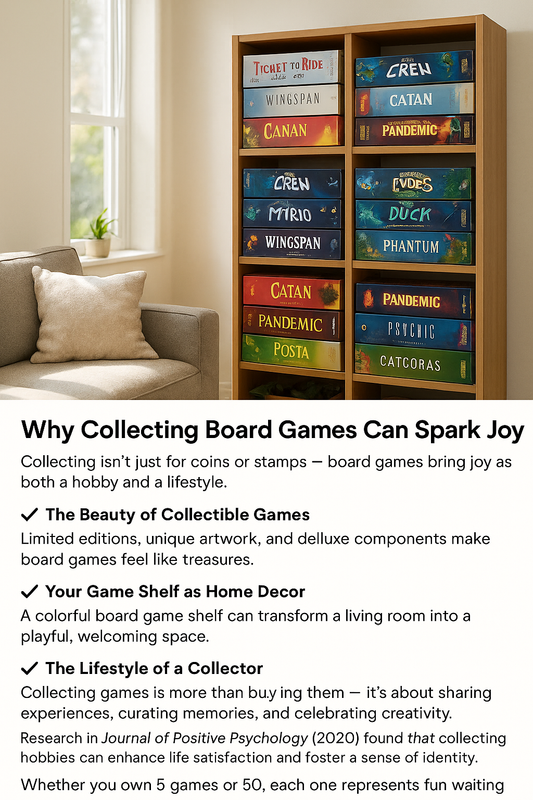 “Why Collecting Board Games Can Spark Joy”
