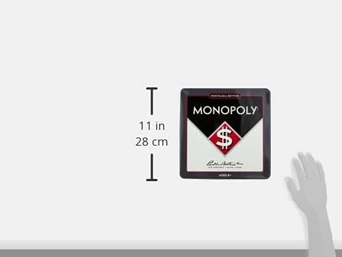 WS Game Company Monopoly Nostalgia Edition Board Game in Collectible Tin