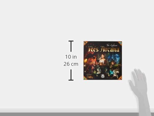 Res Arcana Board Game - The Enchanting World of Mages and Magic! Fantasy Adventure Game, Strategy Game for Kids & Adults, Ages 14+, 2-4 Players, 30-60 Min Playtime, Made by Sand Castle Games