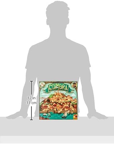 Coimbra Board Game - Renaissance Strategy Game with Innovative Dice Mechanism for Kids & Adults, Ages 14+, 2-4 Players, 60-90 Minute Playtime, Made by Eggertspiele