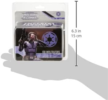 Star Wars Imperial Assault Board Game ISB Infiltrators VILLAIN PACK - Epic Sci-Fi Miniatures Strategy Game for Kids and Adults, Ages 14+, 1-5 Players, 1-2 Hour Playtime, Made by Fantasy Flight Games