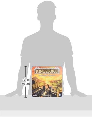 Fantasy Flight Games Kingsburg: to Forge a Realm Board Game Expansion - Customize Your Strategy and Enhance Gameplay! Ages 13+, 2-5 Players, 90 Minute Playtime, Made