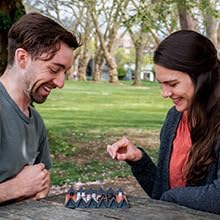 New VENTUREBOARD 6 Inches Magnetic Unique Chess Set Board Game - 2 Extra Queens - Folding Board, Portable Travel Chess Board Game Pieces - (Blue/Grey)