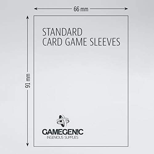 5 Packs Gamegenic Matte Board Game Sleeves 50ct Standard Card Game Size Card Sleeves Value Bundle!
