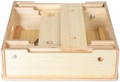 Play Platoon Cornhole Airmail Box- Folding Set of 2- Perfect for Practice- Bag Toss Training for Competitive Cornhole Players, Practice Your Airmail Shot Improve Skills, Board only, Bags not Included