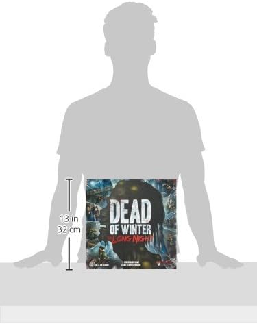Plaid Hat Games Dead of Winter The Long Night Board Game Expansion - Post-Apocalyptic Survival Game, Strategy Game for Kids & Adults, Ages 13+, 2-5 Players, 1-2 Hour Playtime, Made