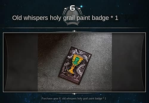 Cthulhu Poker Cards Collection Playing Cards Rare Limited Poker Cards Gift Card Games and Party (1 PC Holy Grail Badge)