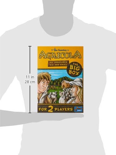 Agricola All Creatures Big and Small The Big Box | Farming Game | Strategy Game for Adults and Kids | Family Board Game | Ages 10+ | 2 Players | Average Playtime 30 Minutes | Made by Lookout Games