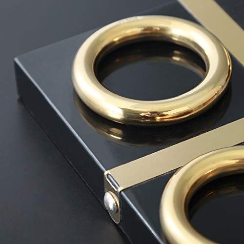 Modern Tic Tac Toe for Home Decoration, Gold and Black Hand Crafted with Black Wood and Gold Color Stainless Steel, Decorative Tic Tac Toe, Table Top Decoration, X/O Board