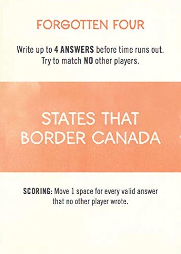 Listography: The Game: May The Best List Win! (Board Games, Games for Adults, Adult Board Games)