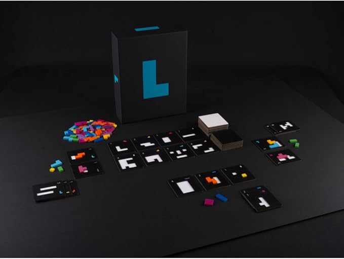 Project L Strategy , Family Board Game for Adults and Kids | Ages 8 and up | 1 to 4 Players | Average Playtime 30 Minutes | Made by Mixlore
