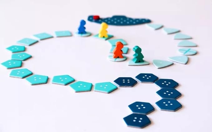 Deep Sea Adventure Hangtab Version – Push-Your-Luck Family Board Game | 2–6 Players | Ages 8+ | Portable Travel Game