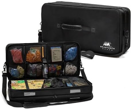 Explorer Series Board Game Bag for Organization, Travel, and Board Game Storage: The Foothills