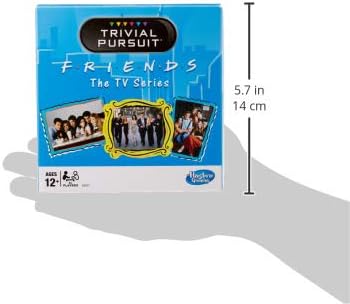 Hasbro Gaming Trivial Pursuit: Friends The TV Series Edition Party Game; 600 Trivia Questions for Tweens and Teens Ages 12 and Up (Amazon Exclusive)