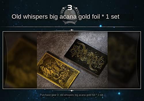 Cthulhu Poker Cards Collection Playing Cards Rare Limited Poker Cards Gift for Men or Women, Great for Cardistry,Card Games and Party (Gold foil a Set)