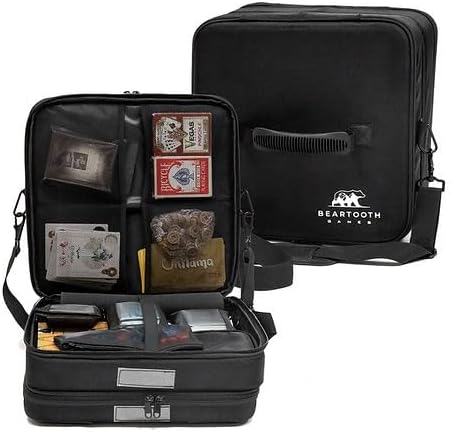 Explorer Series Board Game Bag for Organization, Travel, and Board Game Storage: The Boulder