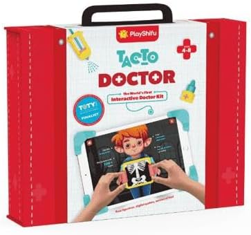 PlayShifu STEM Toys for Kids - Tacto Doctor (Interactive Kit + App) - Pretend Play with Real STEM Learning