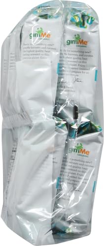 gimMe Organic Roasted Seaweed Sheets, Sea Salt, Keto, Vegan, Gluten Free, Great Source of Iodine and Omega 3’s, Healthy On-The-Go Snack for Kids & Adults, #1 Sea Salt, 0.17 Ounce (Pack of 40)