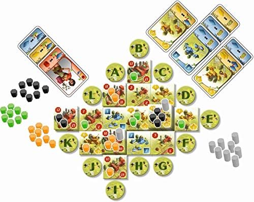 Pearl Games Ginkgopolis Board Game | Competitive Worker Placement Strategy Game for Adults and Kids | Ages 10+ | 1-5 Players | Average Playtime 45 Minutes | Made by Pearl Games
