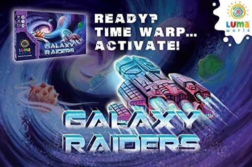 Luma World Galaxy Raiders STEM Educational Board Game for Ages 9+ Years to Learn Math, Counting, Strategy, Space Travel Theme, 30 Minutes and 2 to 4 Players