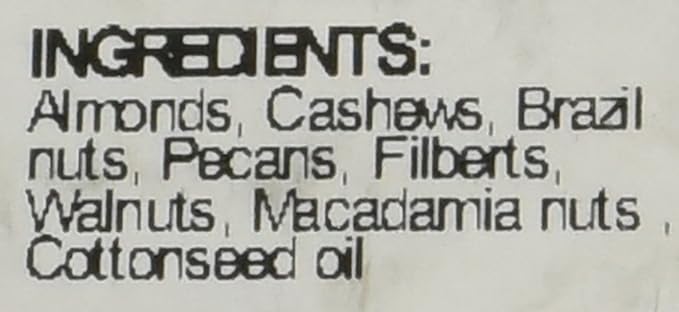 Sincerely Nuts Roasted & Unsalted Mixed Nuts (1 LB) Almonds, Cashews, Brazil Nuts, Hazelnuts & Pecans - Vegan, Kosher & Gluten-Free Food-Nutrient Rich Alternative Treat for the Whole Family