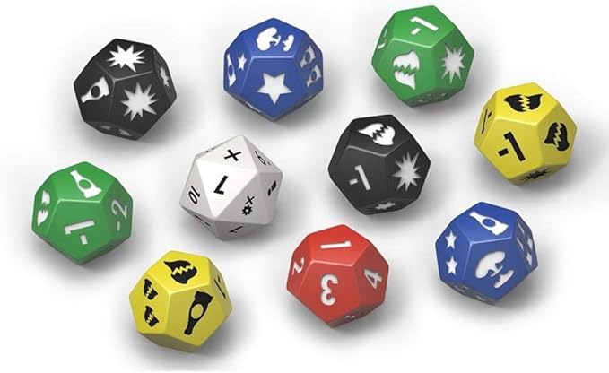 Modiphius Entertainment Fallout: Wasteland Warfare - Dice Set